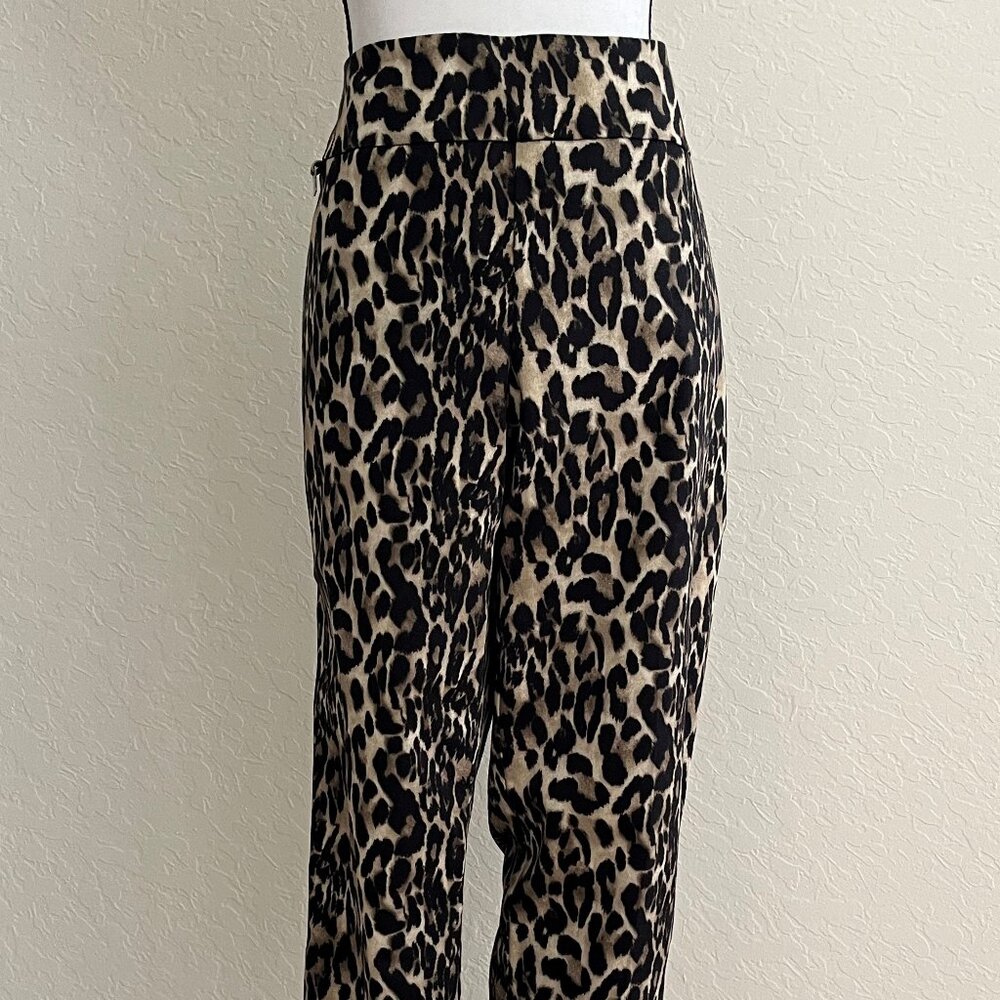 Lisette L Thinny Pant 18 Leopard Print Ankle 58855